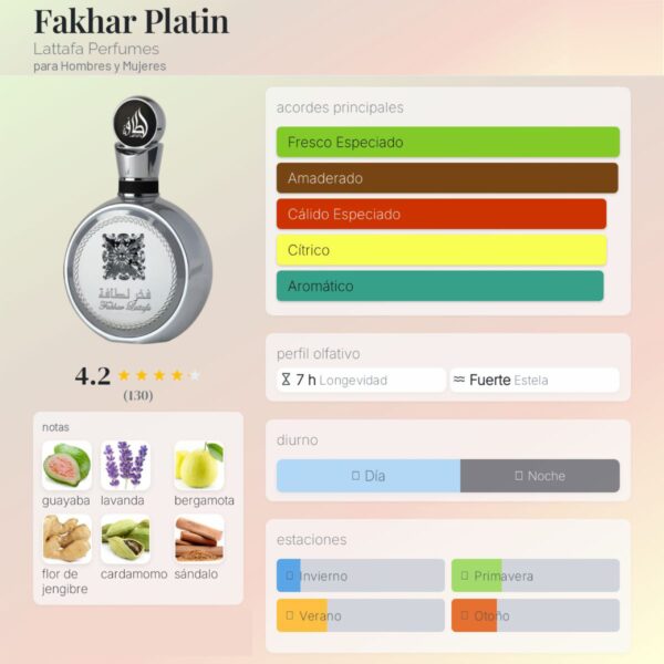 LATTAFA (U) - FAKHAR PLATIN 100ML