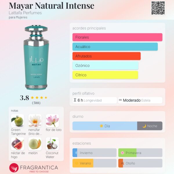LATTAFA (M) - MAYAR NATURAL INTENSE VERDE